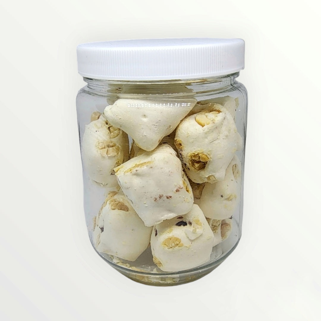 Peanut Cranberry Nougat Freeze Dried