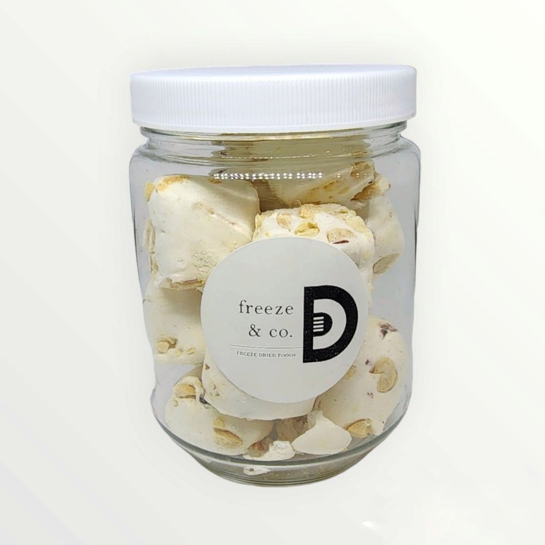 Peanut Cranberry Nougat Freeze Dried