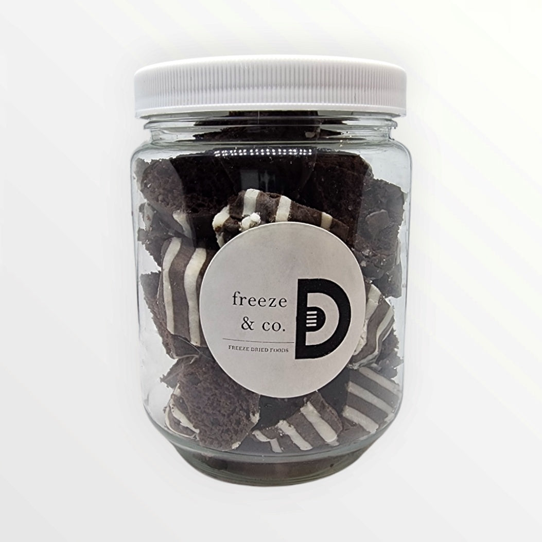 Chocolate Zebra Cakes Freeze Dried