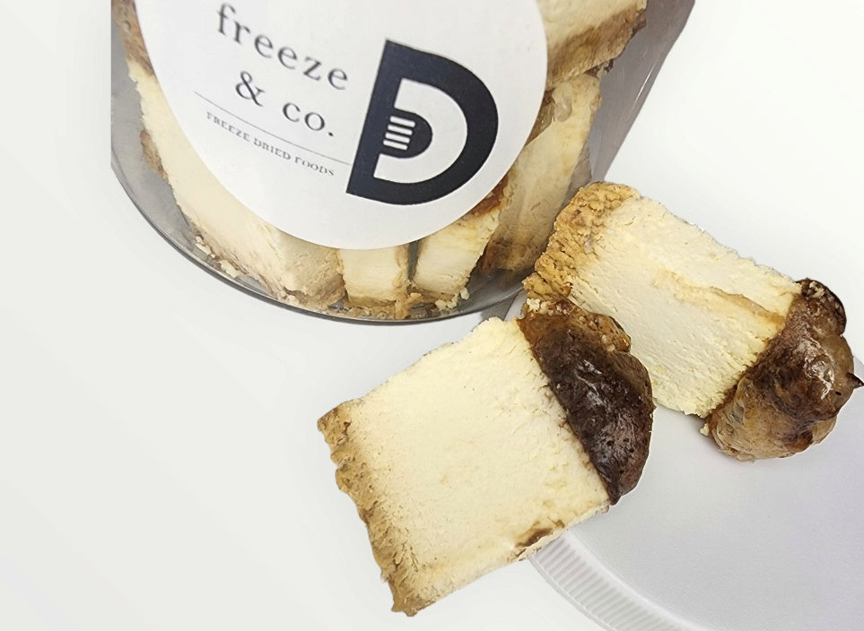 English Toffee Cheesecake Bites Freeze Dried 125g