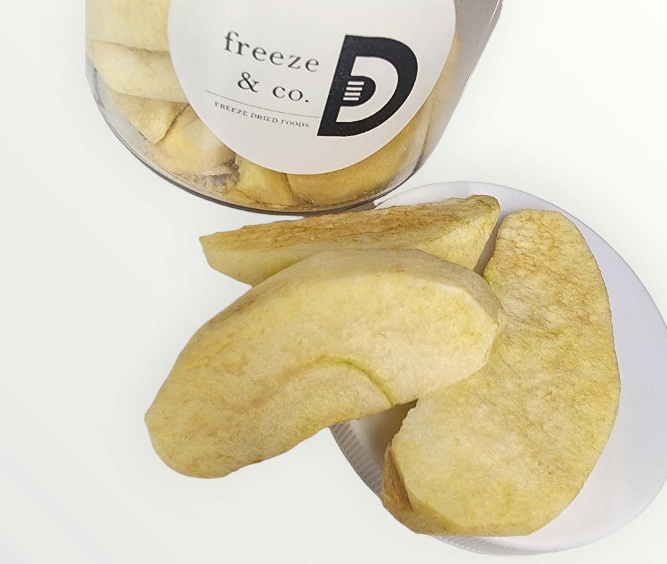Organic Apple (peeled no skin) Freeze Dried