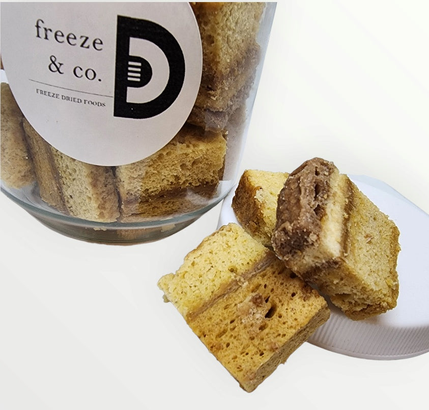 Biscoff Cake Bites Freeze Dried