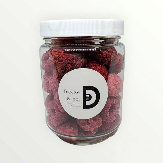 Organic Raspberries Freeze Dried
