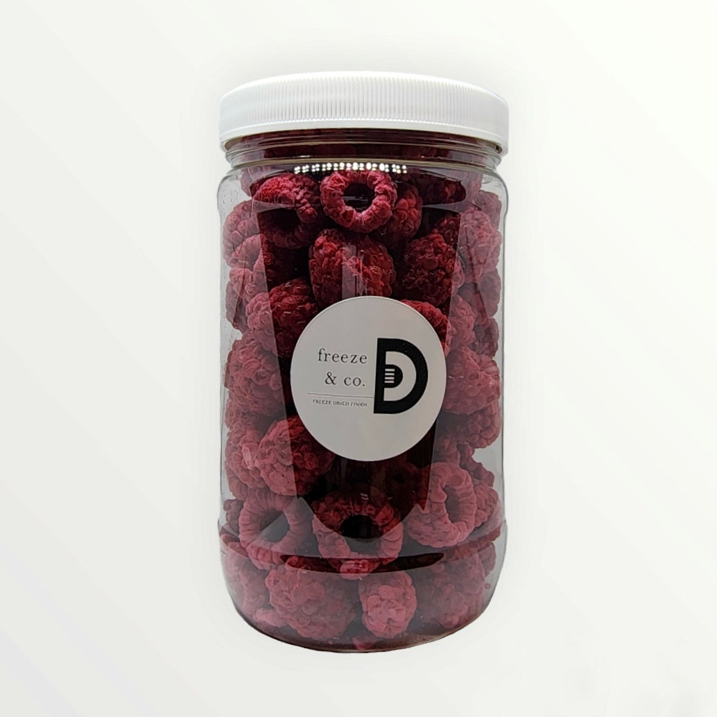 Organic Raspberries Freeze Dried