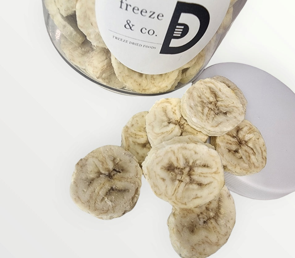 Banana Slices Freeze Dried
