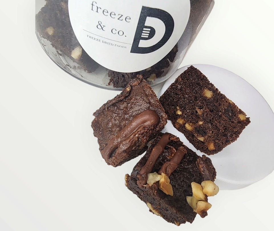 Chocolate Hazelnut Cake Bites Freeze Dried 100g