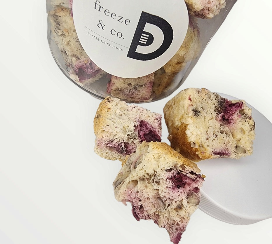 Orange Cranberry Coffee Cake with Pecans Freeze Dried 100g