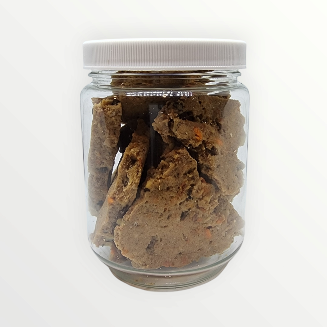 Carrot Raisin Walnut Brittle Freeze Dried