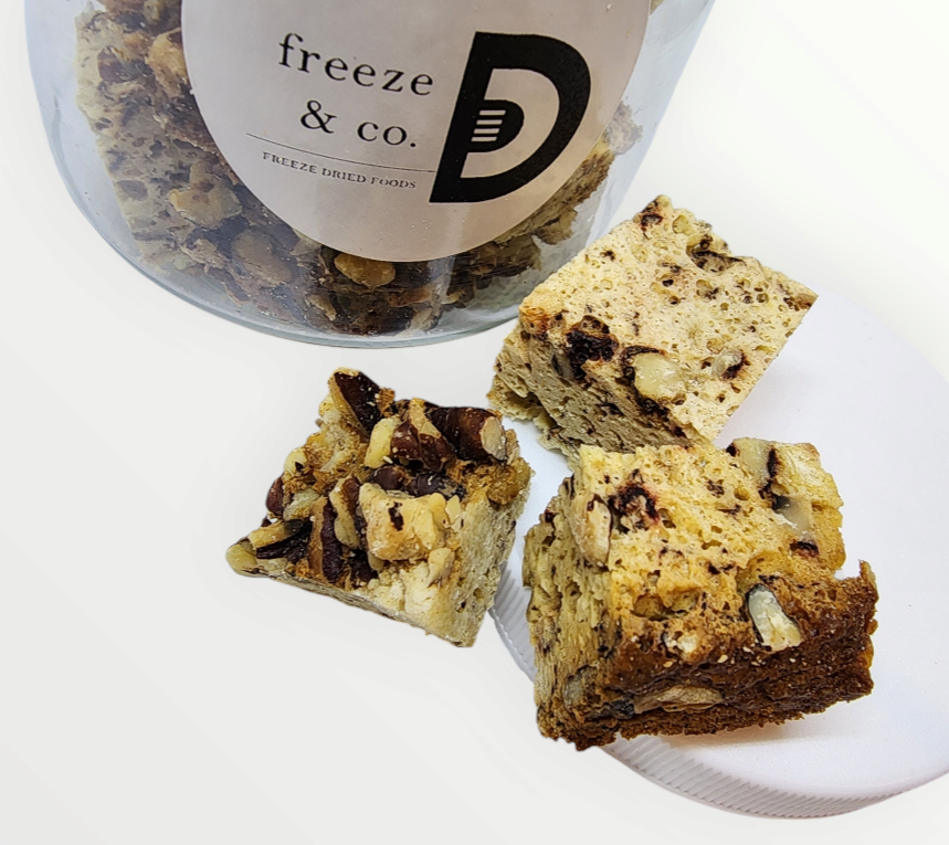 Banana Pecan Walnut Loaf Freeze Dried 115g